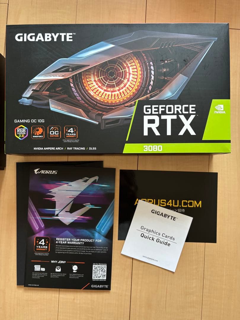 1*S様 【ジャンク品】GIGABYTE GeForce RTX 3080 OC