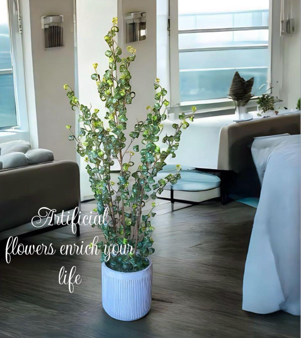 光触媒　人工観葉植物　ウォールグリーン　フェイクグリーン　ベンジャミンバロックy