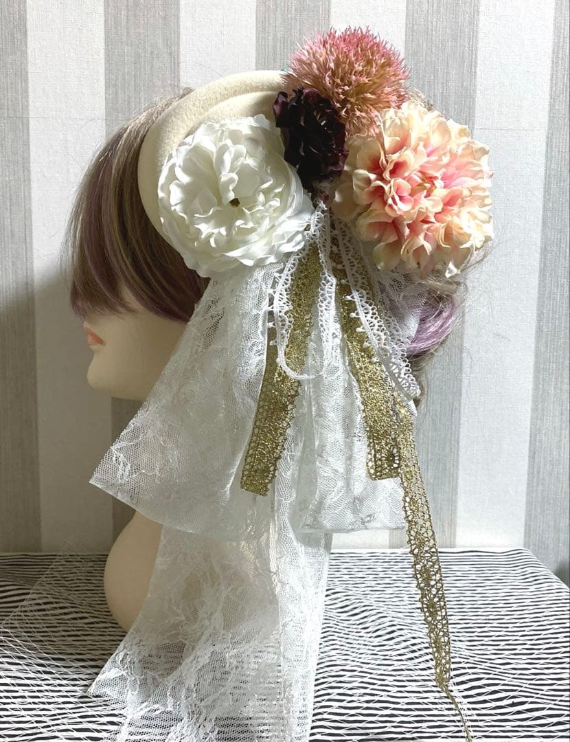 3月中❁︎。様❁︎ 成人式 卒業式 髪飾り ヘッドドレス