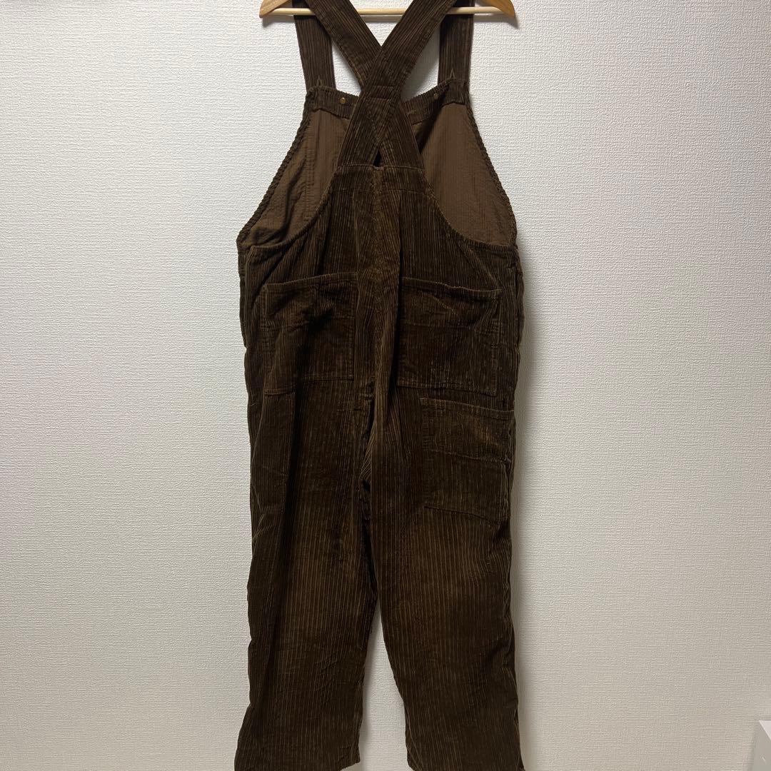 BLACK SIGN ブラックサイン　ランダムコーデュロイオーバーオール