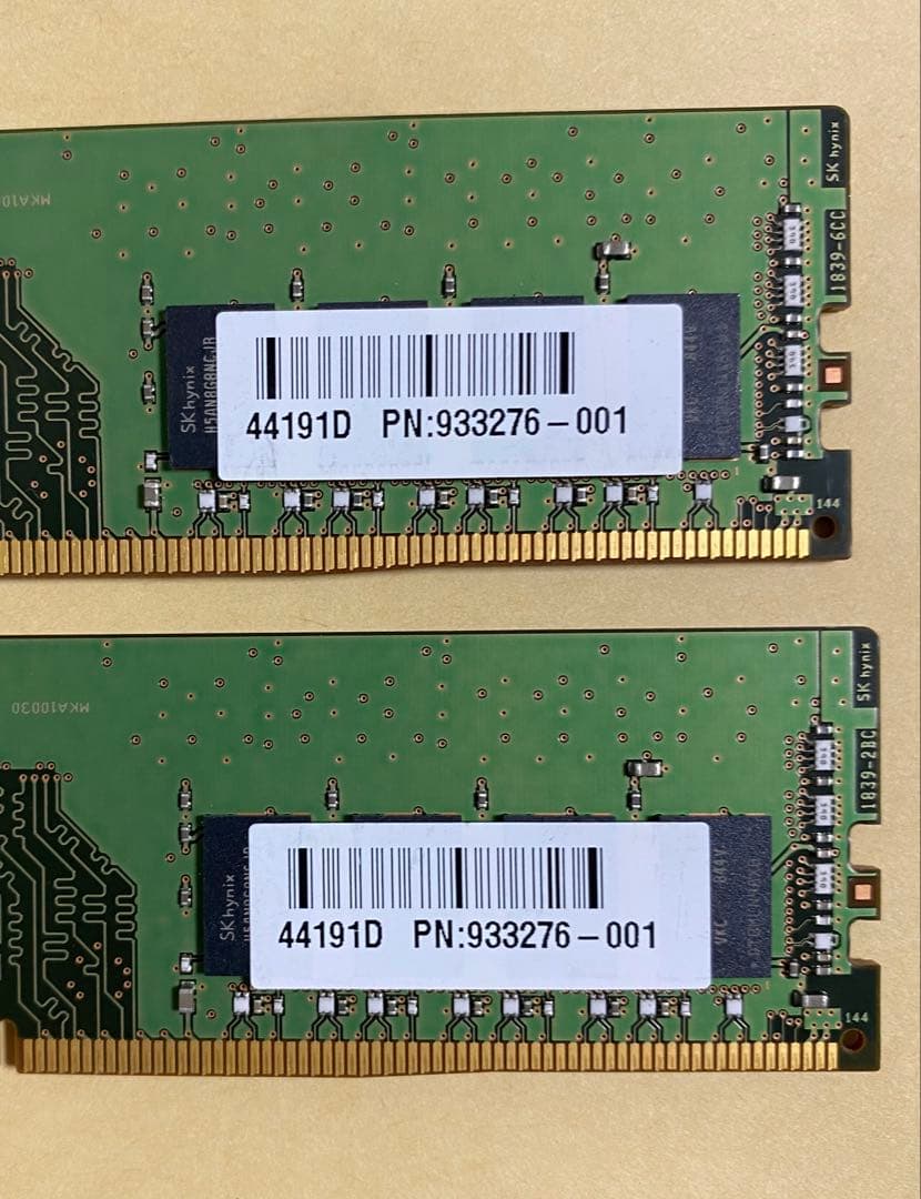 SK 8GB PC4 メモリ ６枚