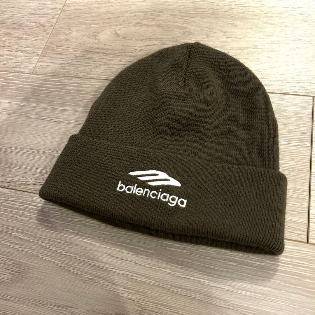 最終価格！BALENCIAGAニットキャップ　ショップバック付き