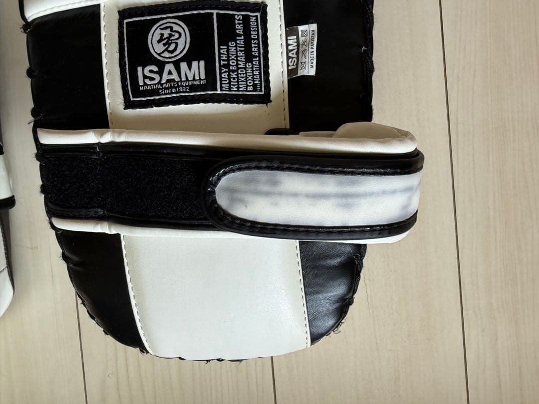 【いぬ】ISAMI キックミットTS FS-12（2個セット）