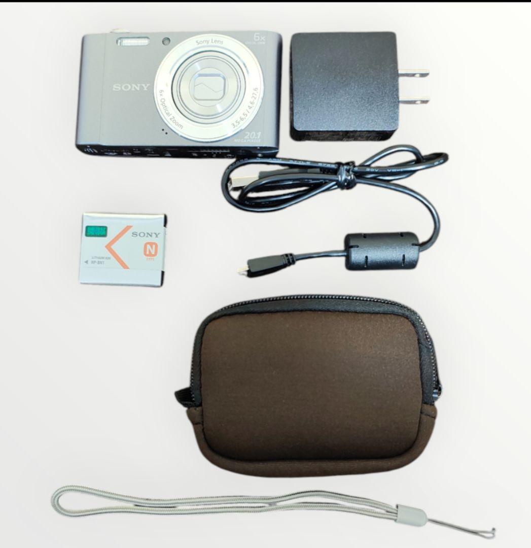 【美品】 SONY Cyber-shot DSC-W810シルバー