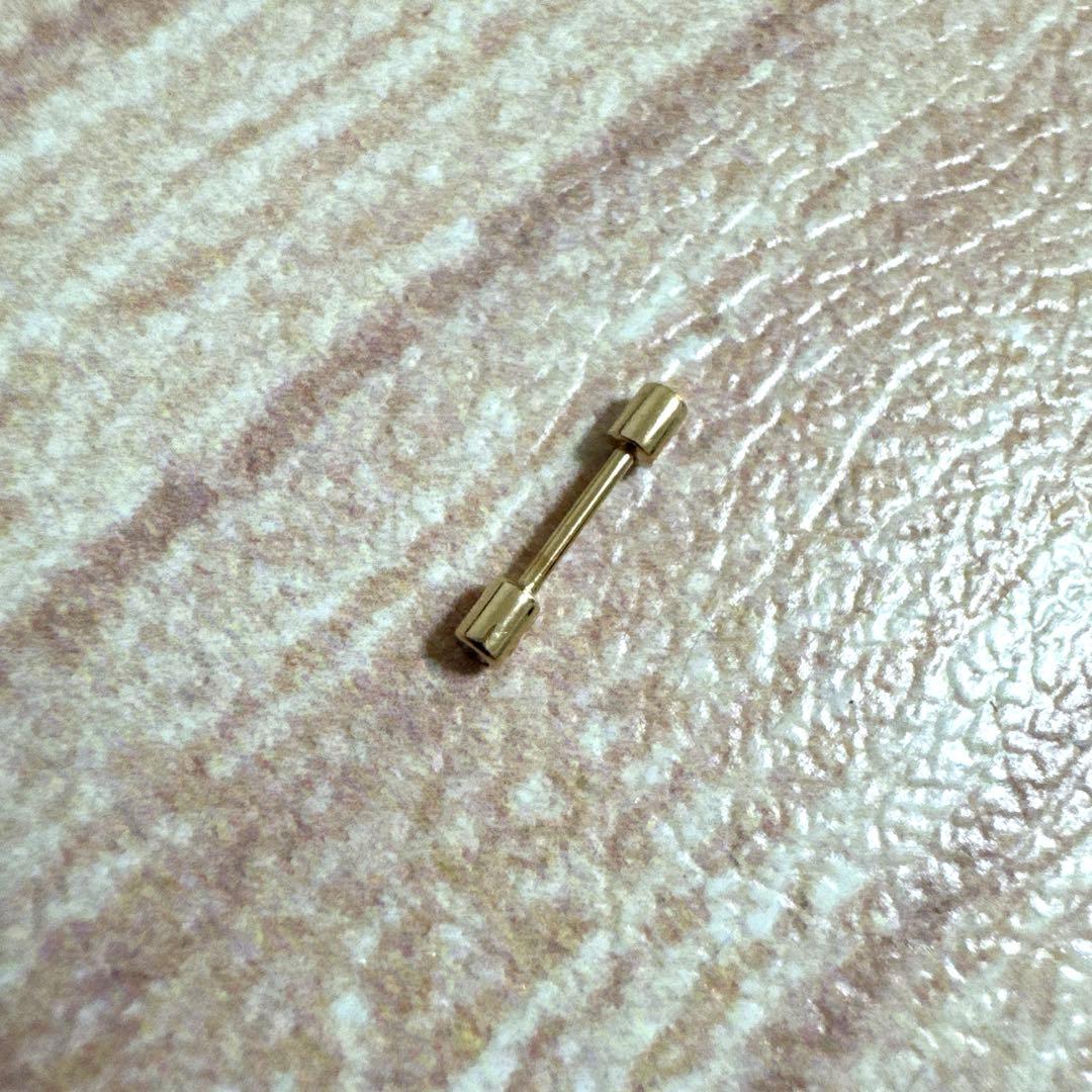 Shihara　シハラ　Twist pin　ダイヤモンド ピアス　18K