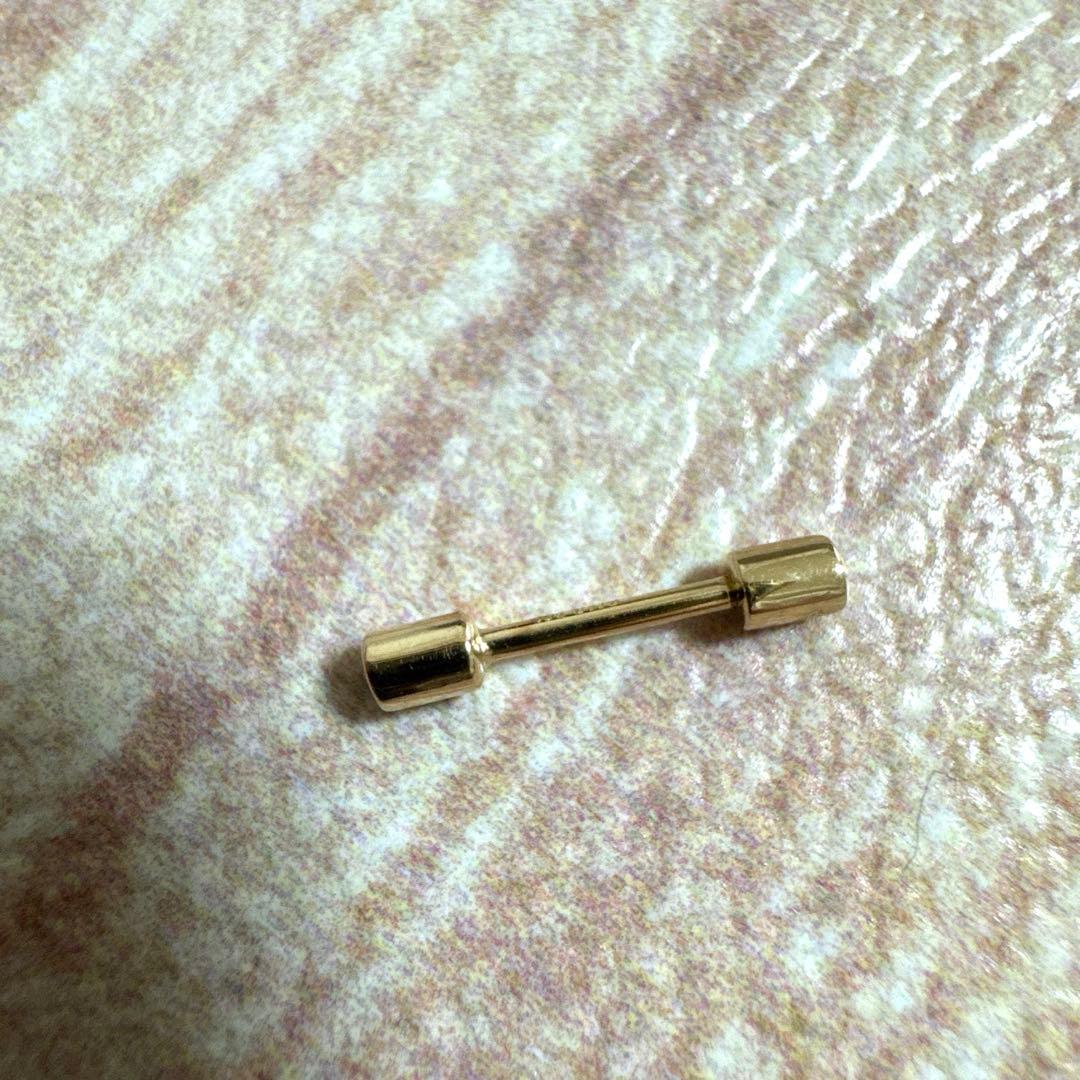 Shihara　シハラ　Twist pin　ダイヤモンド ピアス　18K