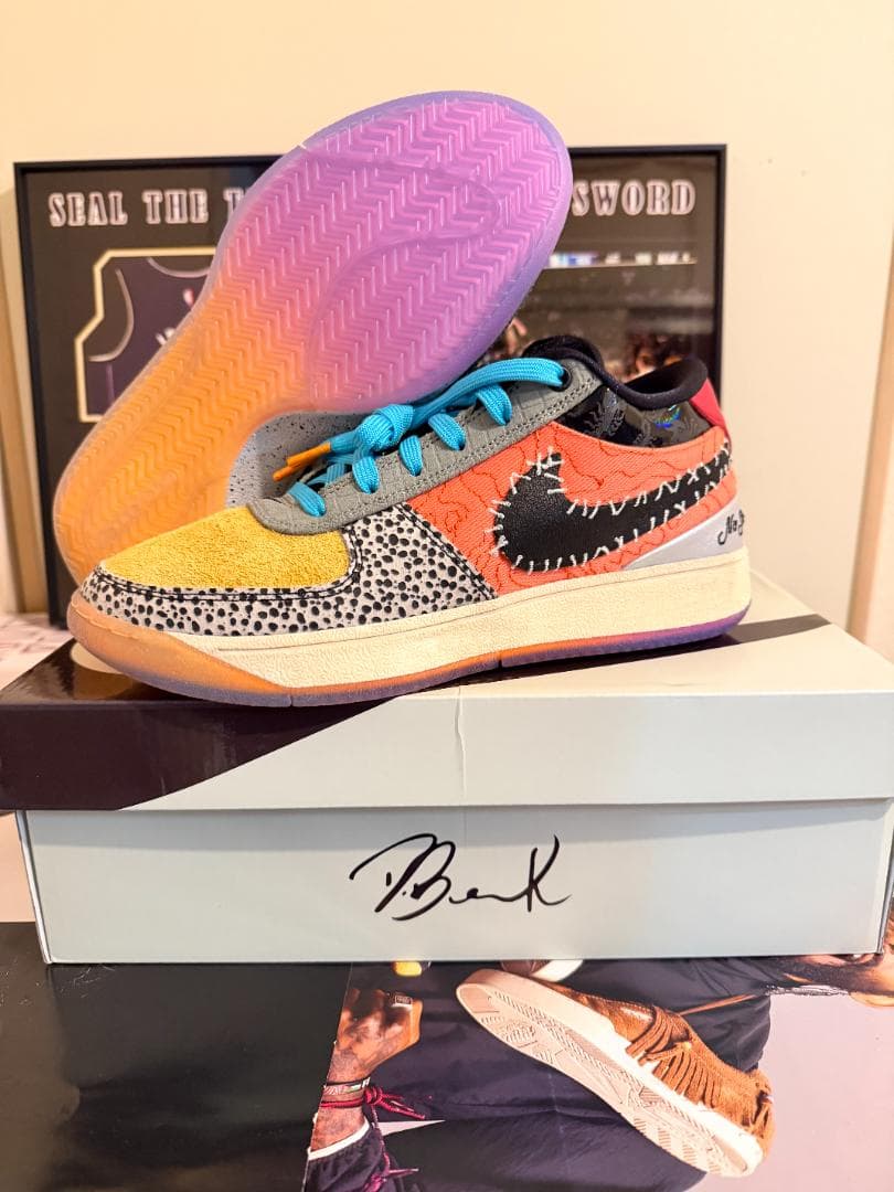 GU　Nike Book 1 What The US8.5