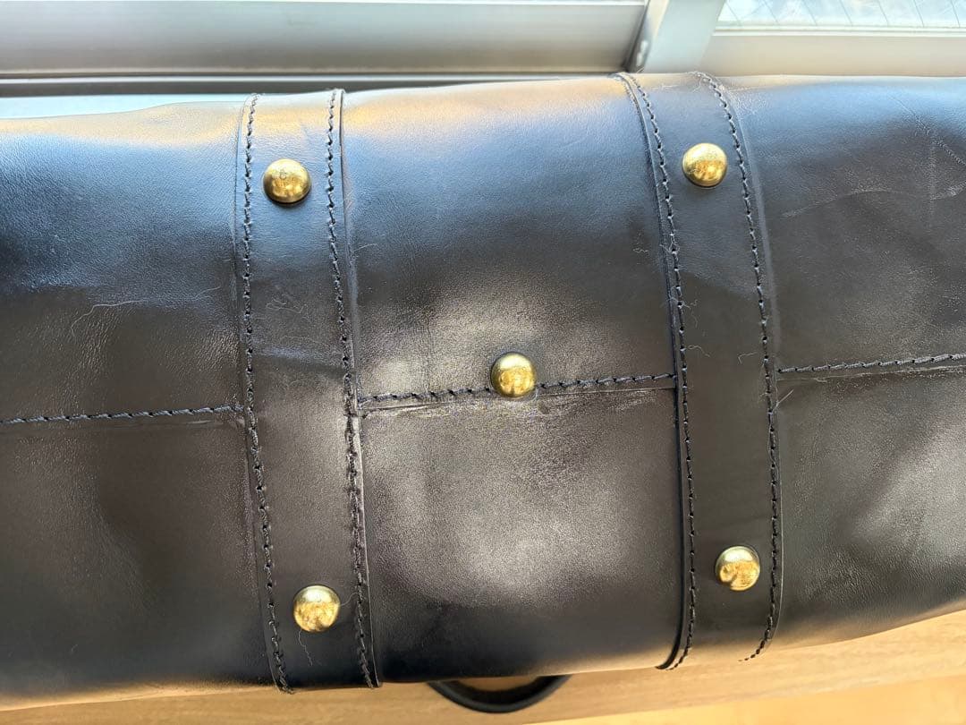 HERZ ボストンバッグ(V-23) 黒　Mサイズ