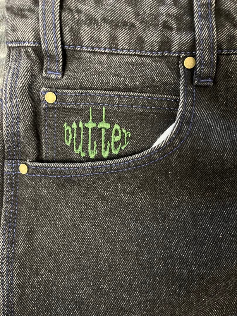 (激レア)Butter goods デニムスパイダーウェブ刺繍