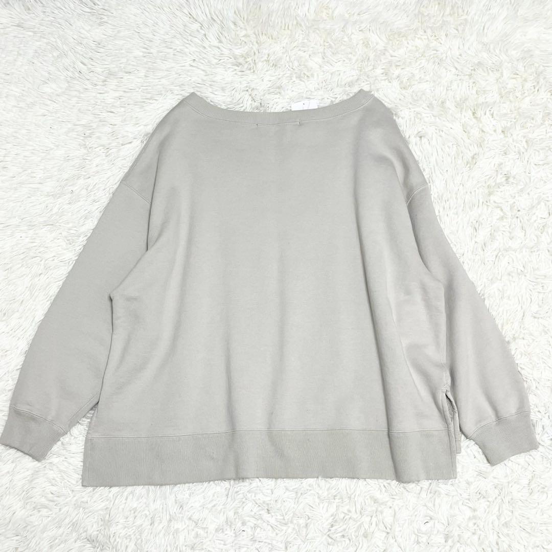 【新品 未使用】フレームワーク ボートネックワイドスウェット 24AW