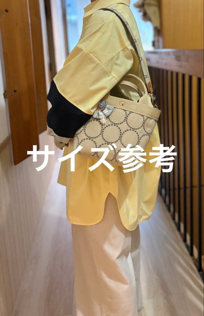 ミナペルホネン✳︎ハンドメイド✳︎2way tape bag light