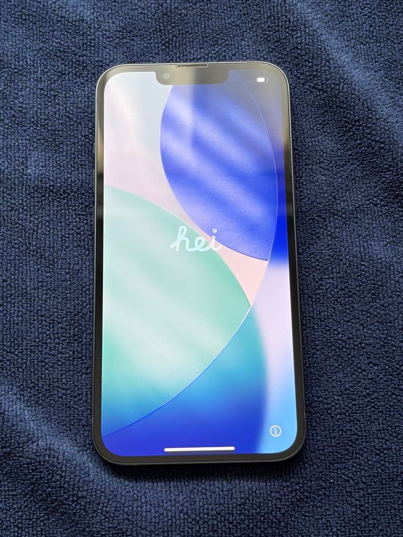 【美品】iPhone 13 128GB ミッドナイト 残充電83%