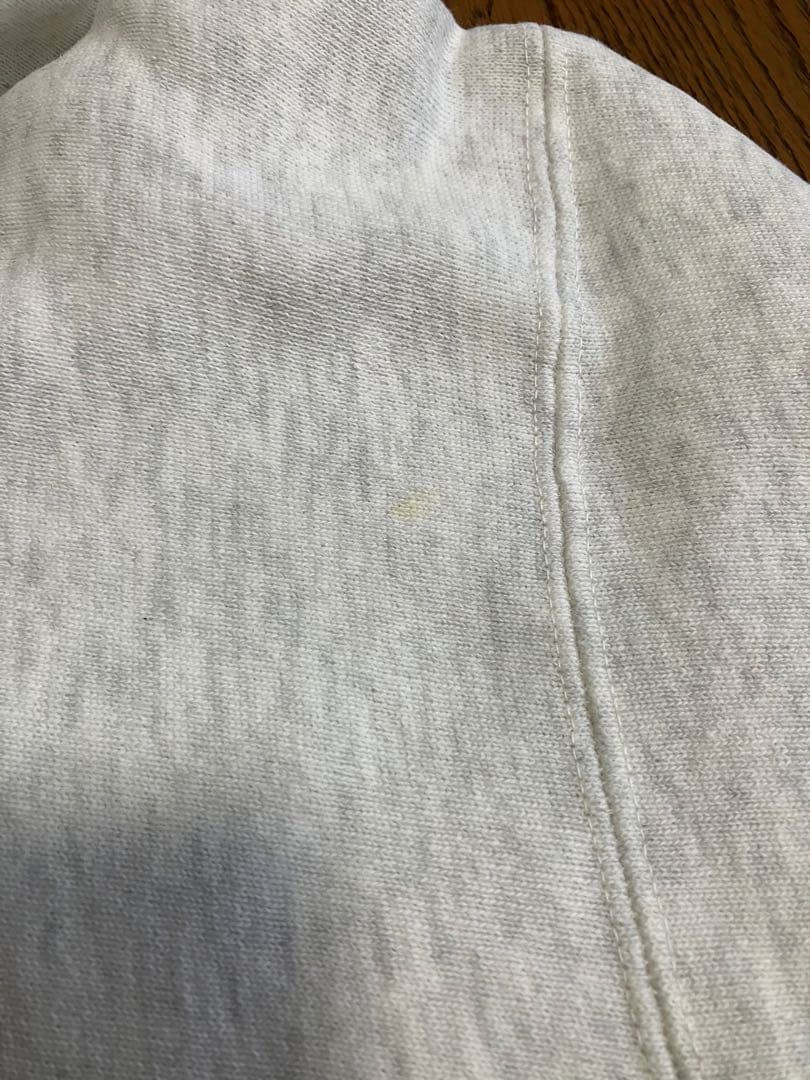 初期単色タグ　チャンピオン　リバースウィーブ　　ウィングフット　染み込み　M