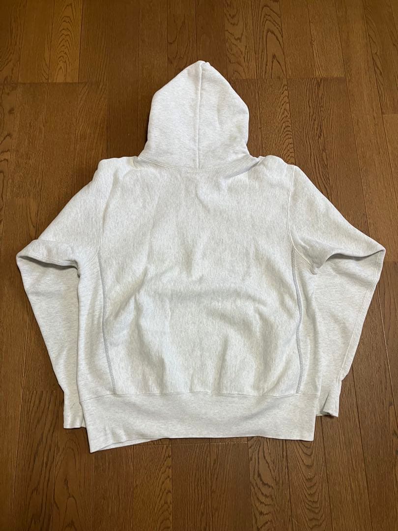 初期単色タグ　チャンピオン　リバースウィーブ　　ウィングフット　染み込み　M