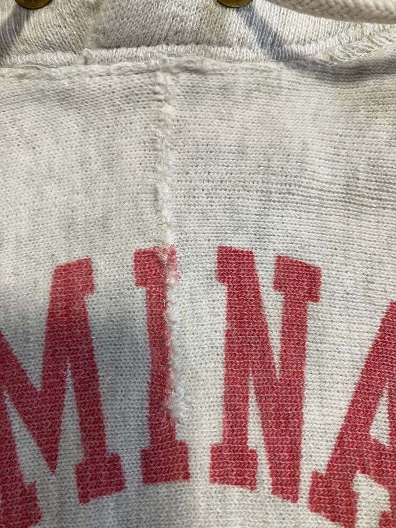 初期単色タグ　チャンピオン　リバースウィーブ　　ウィングフット　染み込み　M