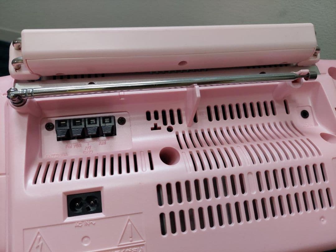 ケンウッド　ハローキティ ピンク　昭和　レトロ　MDX-E3