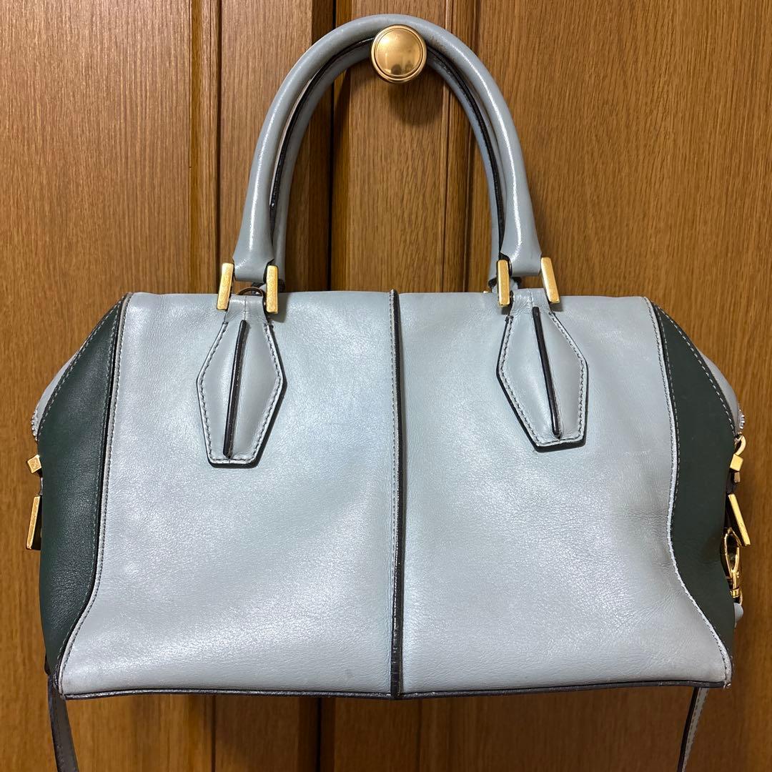 TOD’S D-CUBE ショルダーバッグ Dキューブ 2way ハンドバッグ