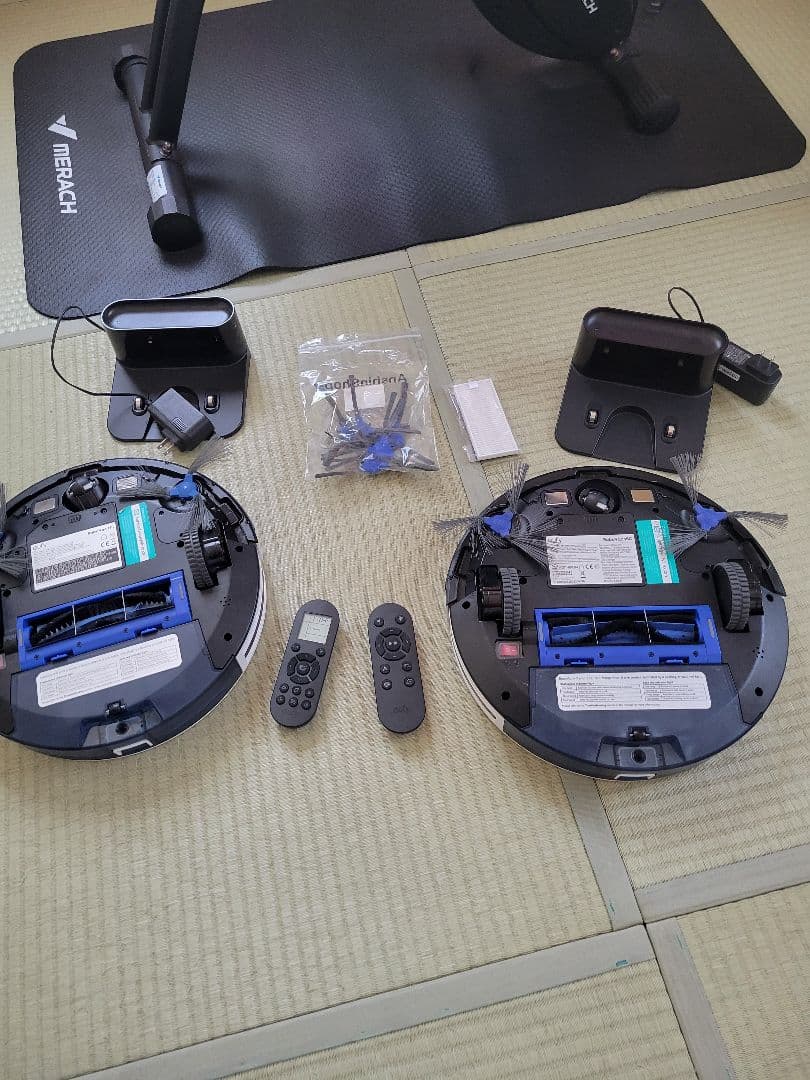 GUfy ロボット掃除機２台　RobOVac15cと11s