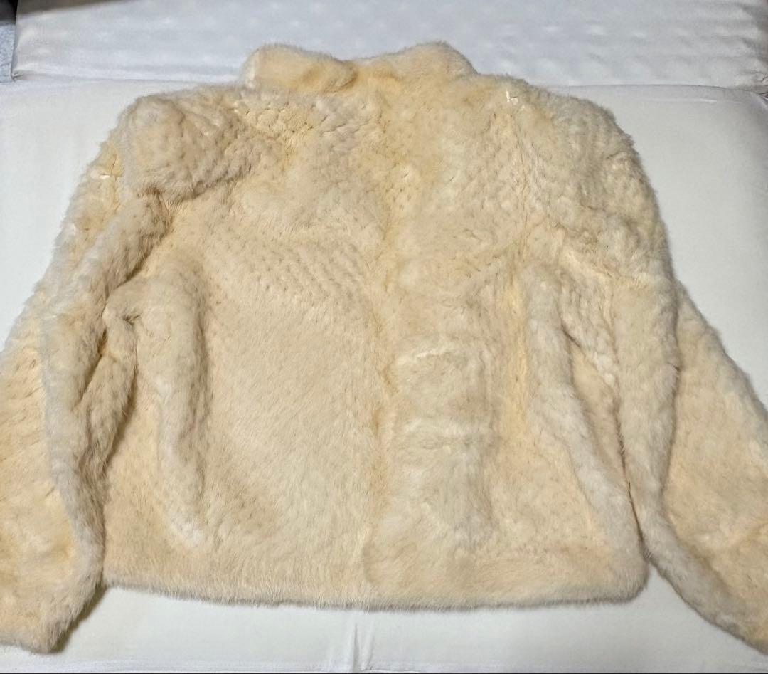 サガミンクコート　ホワイト系　金サガ