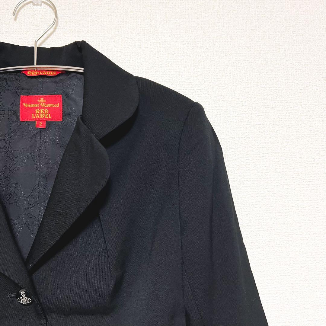 ヴィヴィアンウエストウッド　ハート襟　ジャケット　オーブボタン