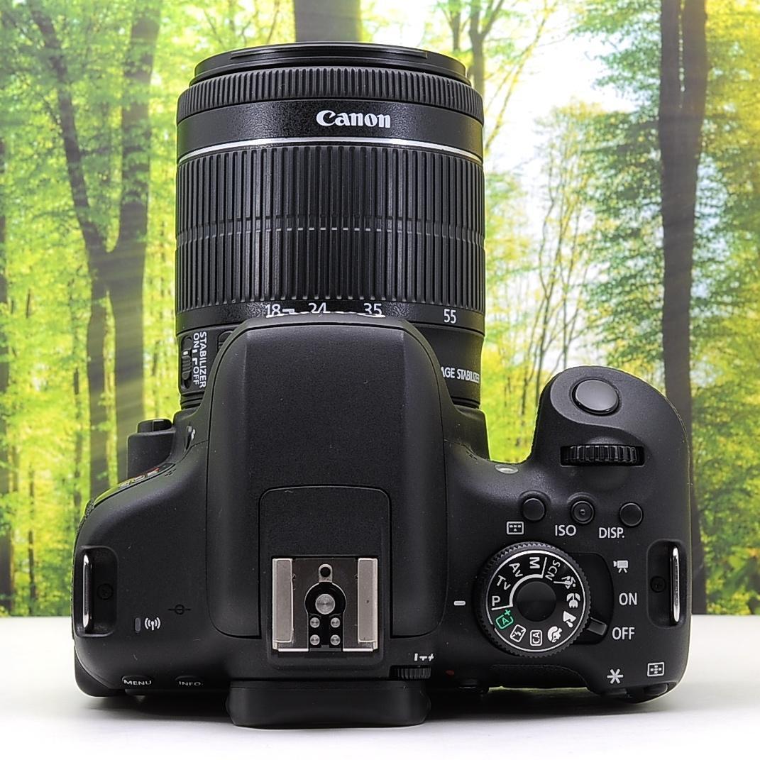 WiFi機能搭載☆Canon kiss X8i ダブルキット☆高性能一眼レフ