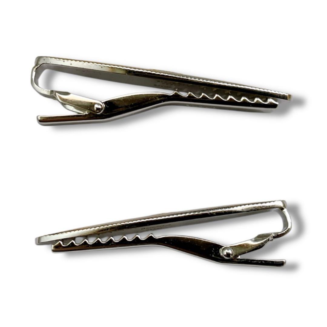 バーバリー 良品 SV925 ホースロゴ カフス ネクタイピンセット 箱付き