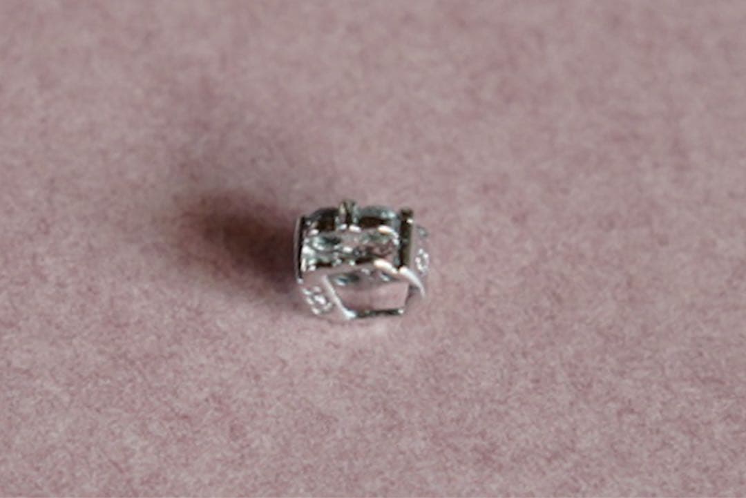 K18WGダイヤモンドペンダントトップ