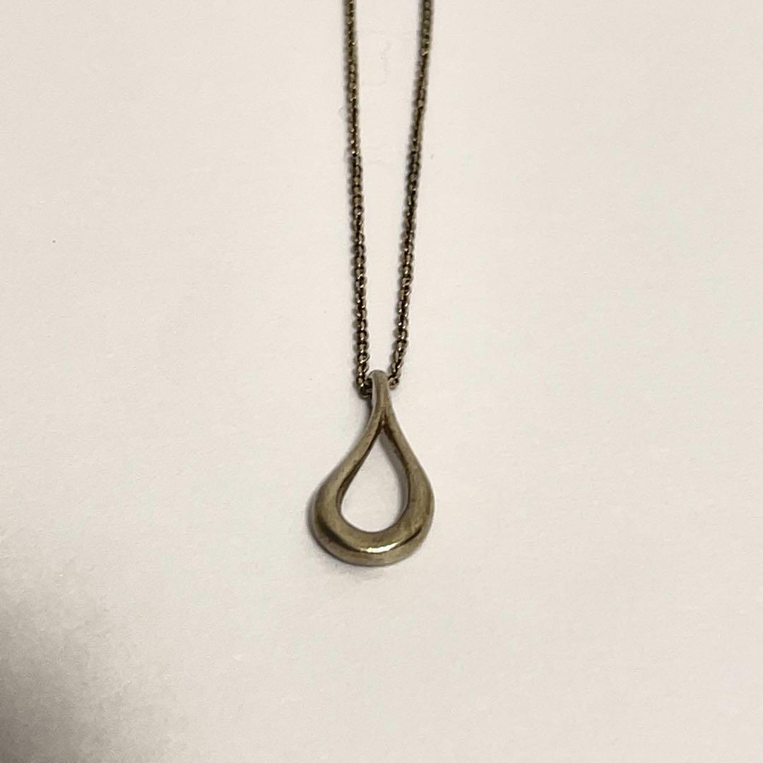 ア*ラ様 TIFFANY オープンティアドロップ　ネックレス　シルバー925