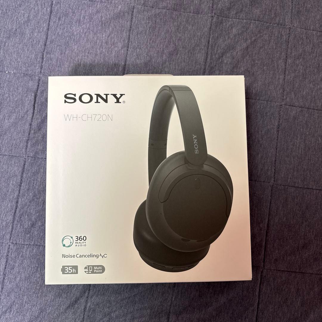 SONY WH-CH-720Nワイヤレスヘッドホン ノイズキャンセリング BK