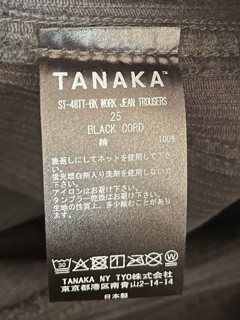 TANAKA/別注THE WORK JEAN TROUSERS CORDUROY