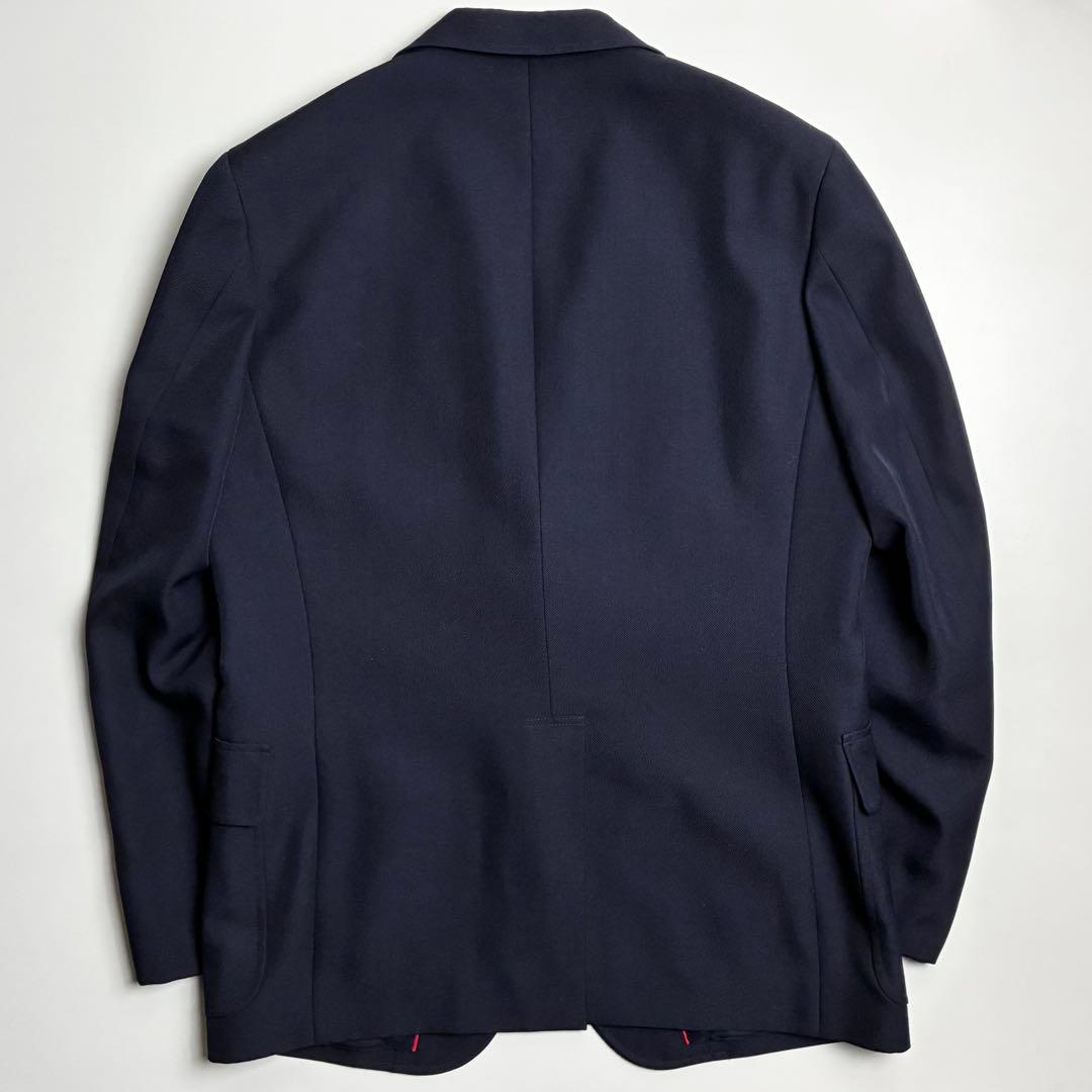 【極美品】ジェイプレス/3B紺ブレザー/ジャケット/ウールポリエステル/金ボタン