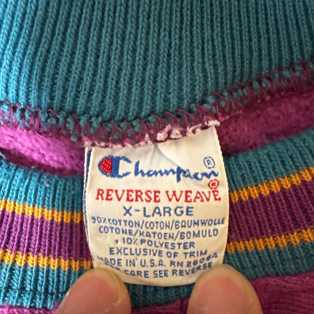 【激レア】90s チャンピオン リバースウィーブ 木村拓哉 USA製【XL】