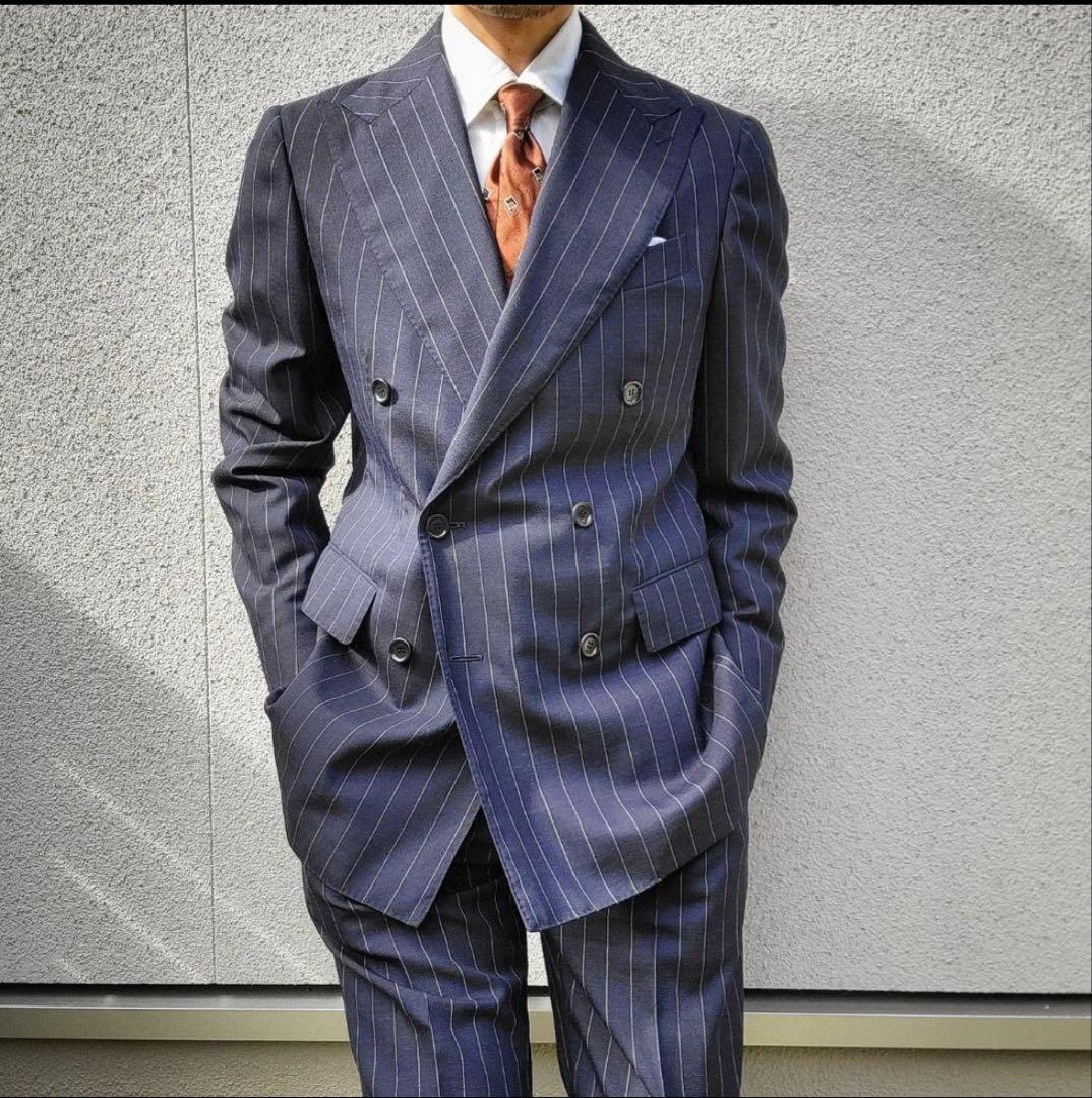 Stile Latino スティレラティーノ Leo ダブルスーツ 46 極美品
