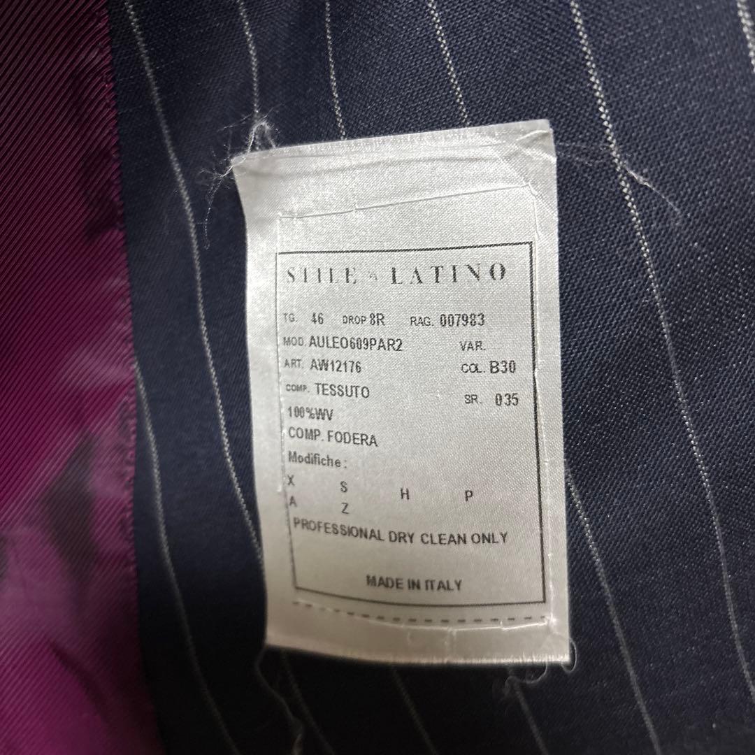 Stile Latino スティレラティーノ Leo ダブルスーツ 46 極美品