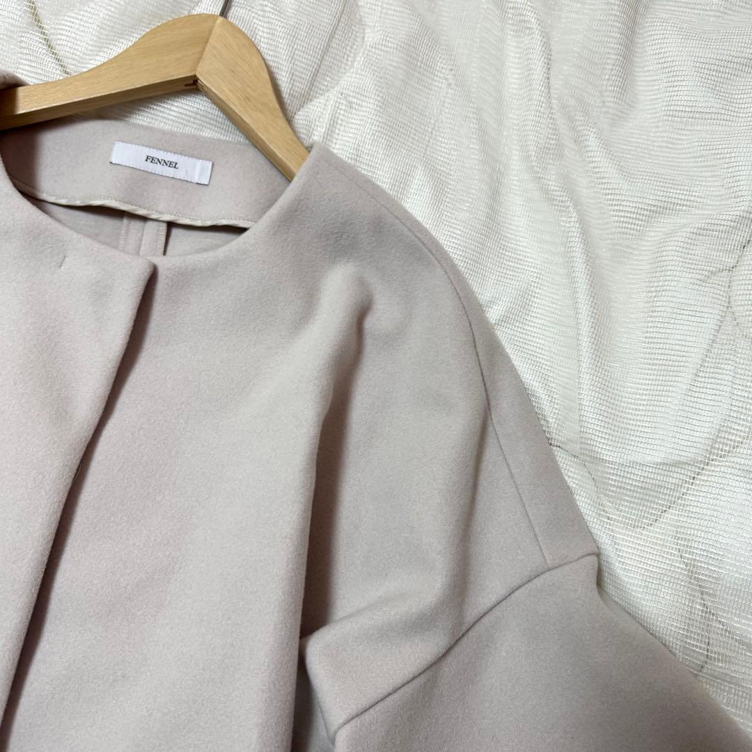 FENNEL フレアスリーブアウター　ヤマダヤ　ポンチョ　ケープ　コート