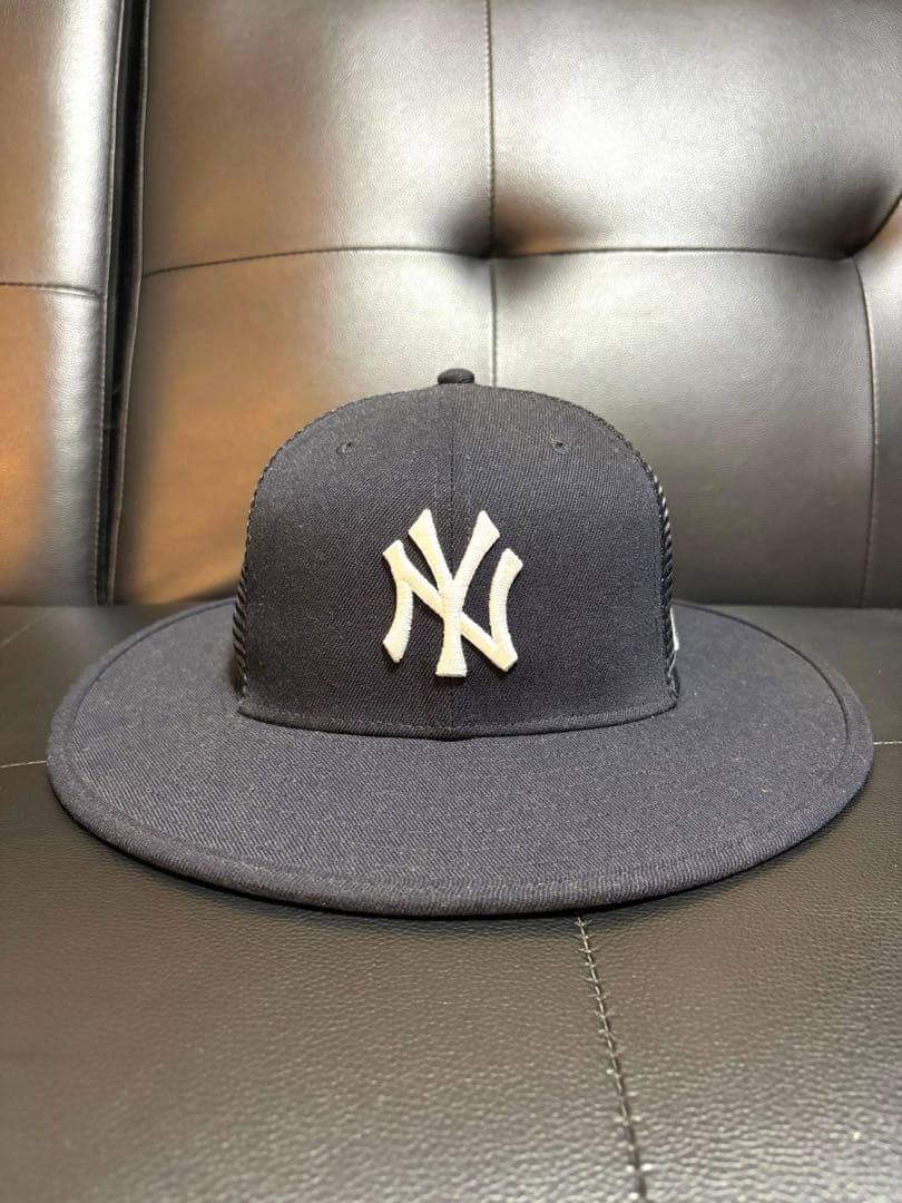 【新品】NEW ERA ロングブリムハット 中津川吾郎 ヤンキース ネイビー