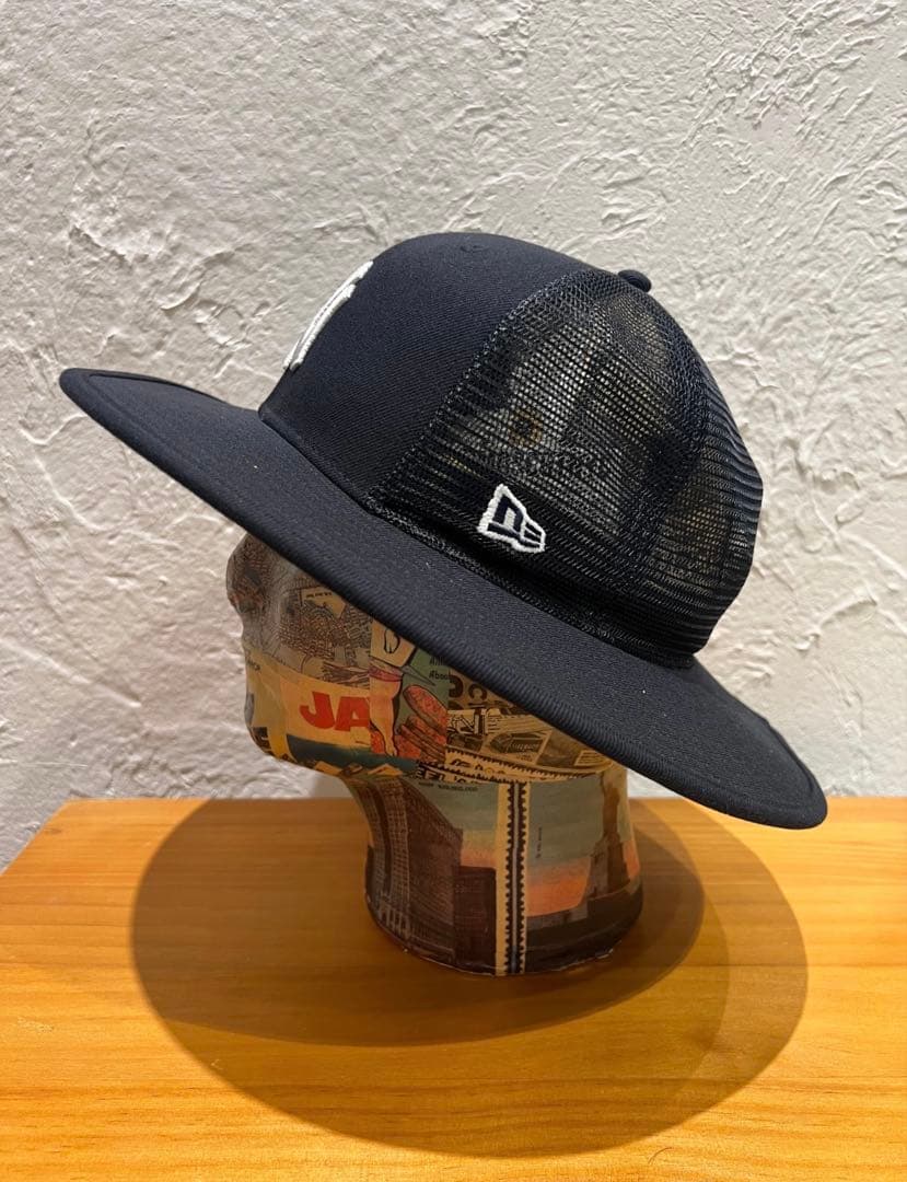 【新品】NEW ERA ロングブリムハット 中津川吾郎 ヤンキース ネイビー