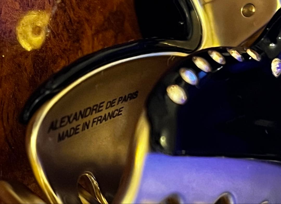 アレクサンドル ドゥ パリ【ALEXANDRE DE PARIS 】ヘアクリップ