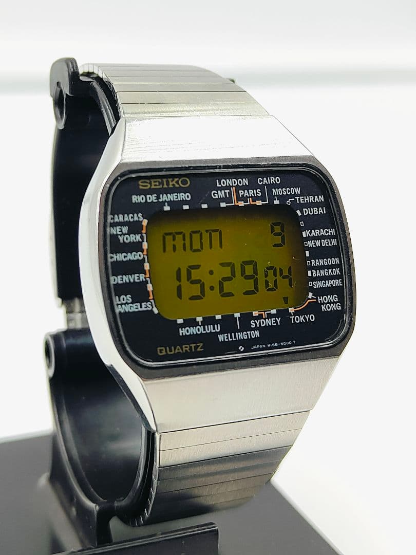 レア VINTAGE 1977's SEIKO M158-5000 デジタル時計