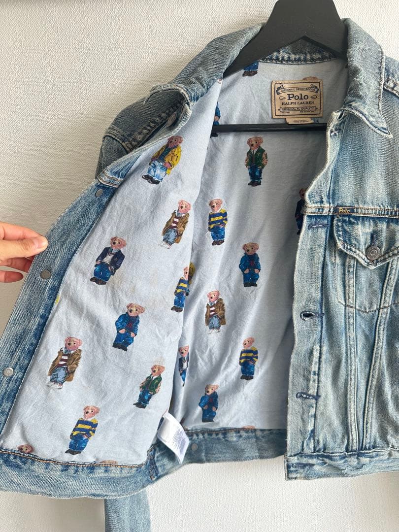 Polo Ralph Lauren テディベアデニムジャケット