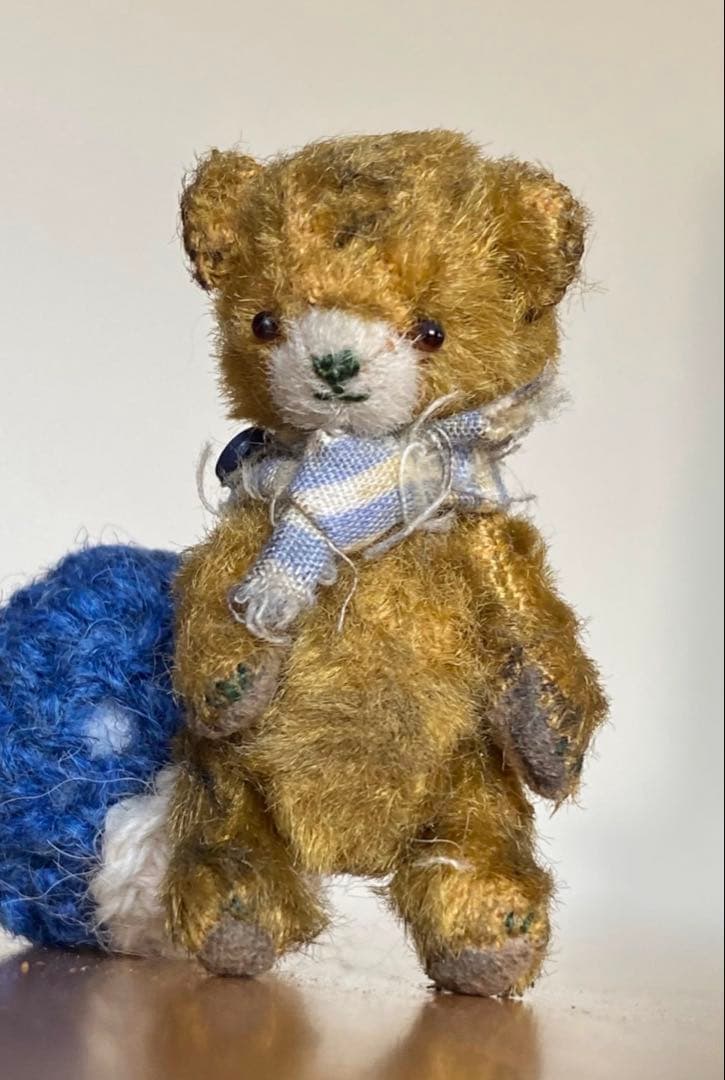 moriのえほん様　モデルのクマちゃん ミニチュア　ぬいぐるみ　テディベア