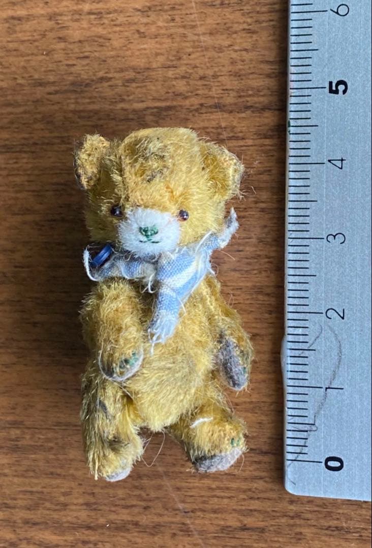 moriのえほん様　モデルのクマちゃん ミニチュア　ぬいぐるみ　テディベア