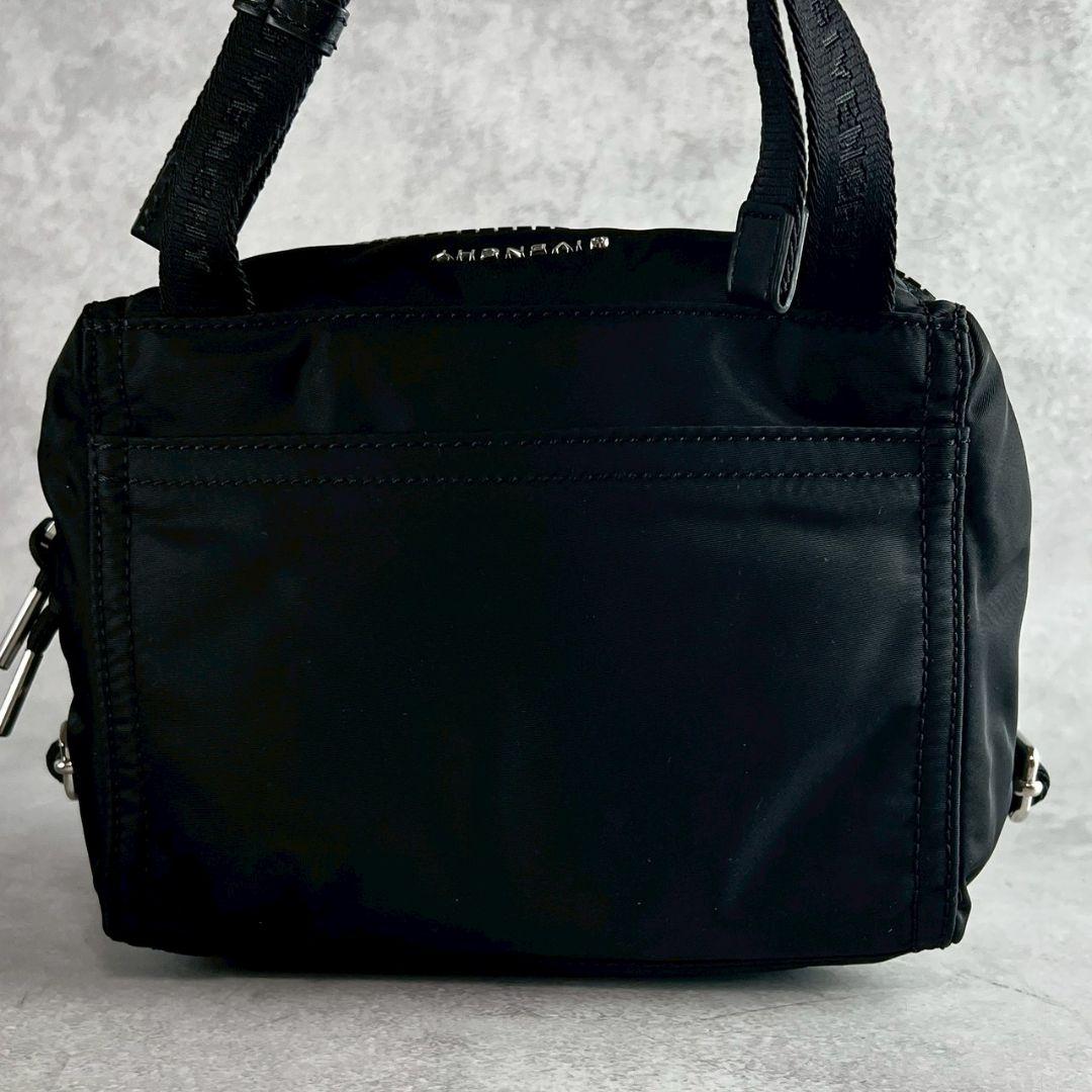現行未使用級！GIVENCHY ジバンシー パンドラS ナイロンショルダーバッグ