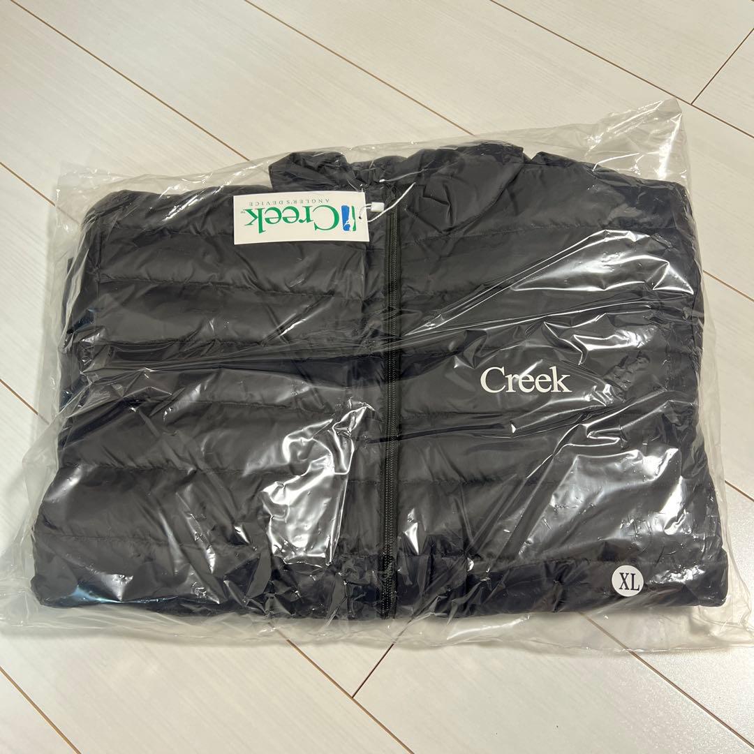 Creek Angler's Device DOWN JACKET ブラックXL