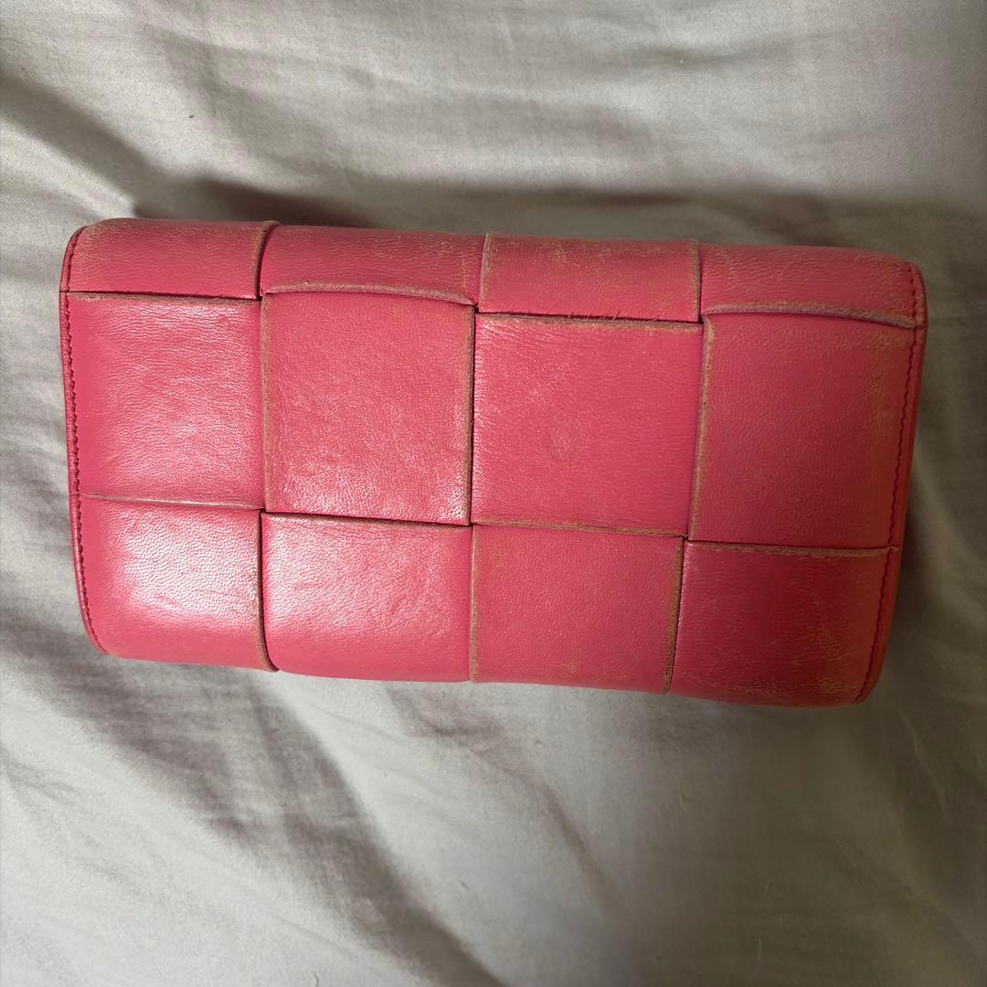 Bottega Veneta パッチワーク長財布 キーホルダー