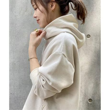 ★新品★ Noble ノーブル サイドジップパーカー ベージュ