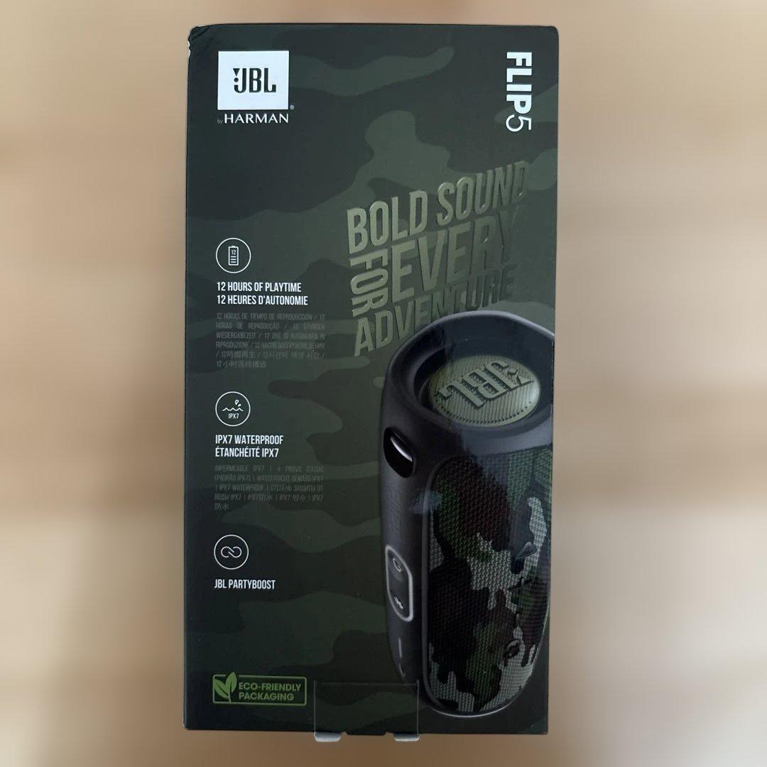 JBL FLIP5 ワイヤレススピーカー スクワッド