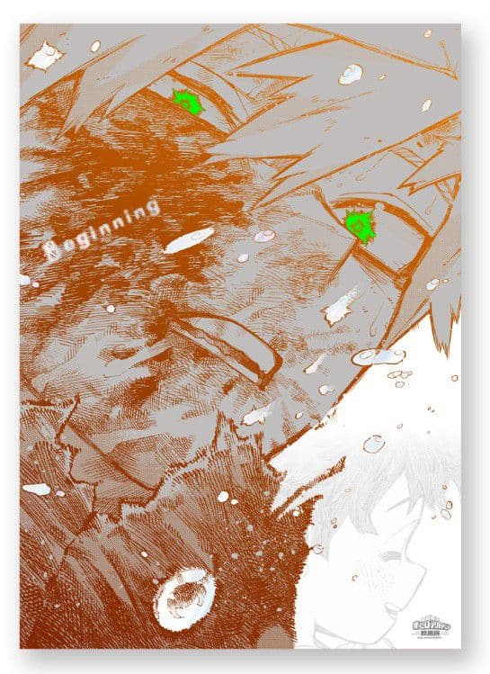 僕のヒーローアカデミア 原画展 ポスター