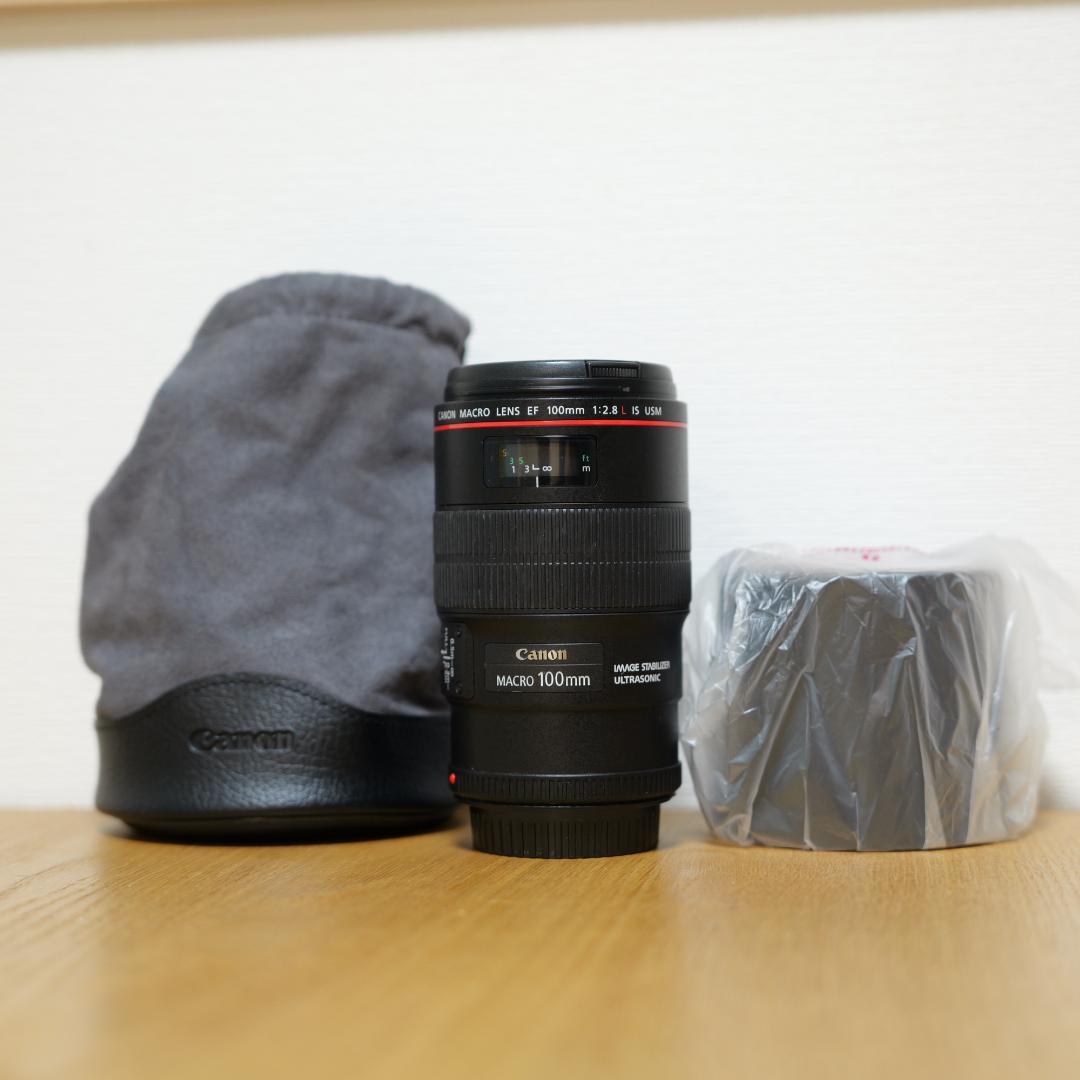 レンズ(ズーム) Canon EF 100mm f/2.8L Macro IS USM