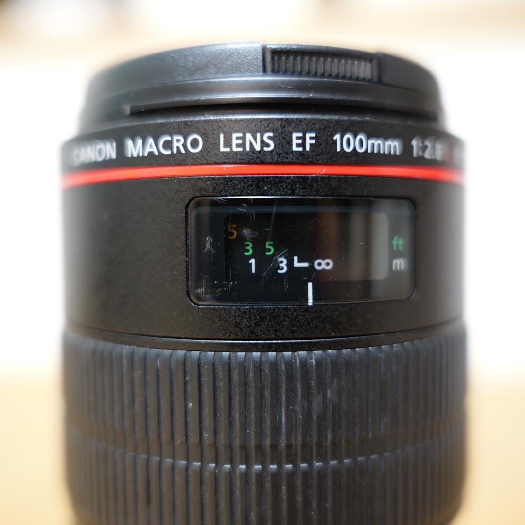 レンズ(ズーム) Canon EF 100mm f/2.8L Macro IS USM